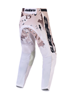 Alpinestars Racer Lone Pants, pantalones de motocross para hombre, camuflaje arena y negro, con piernas precurvadas y paneles elásticos duraderos, equipo técnico off-road