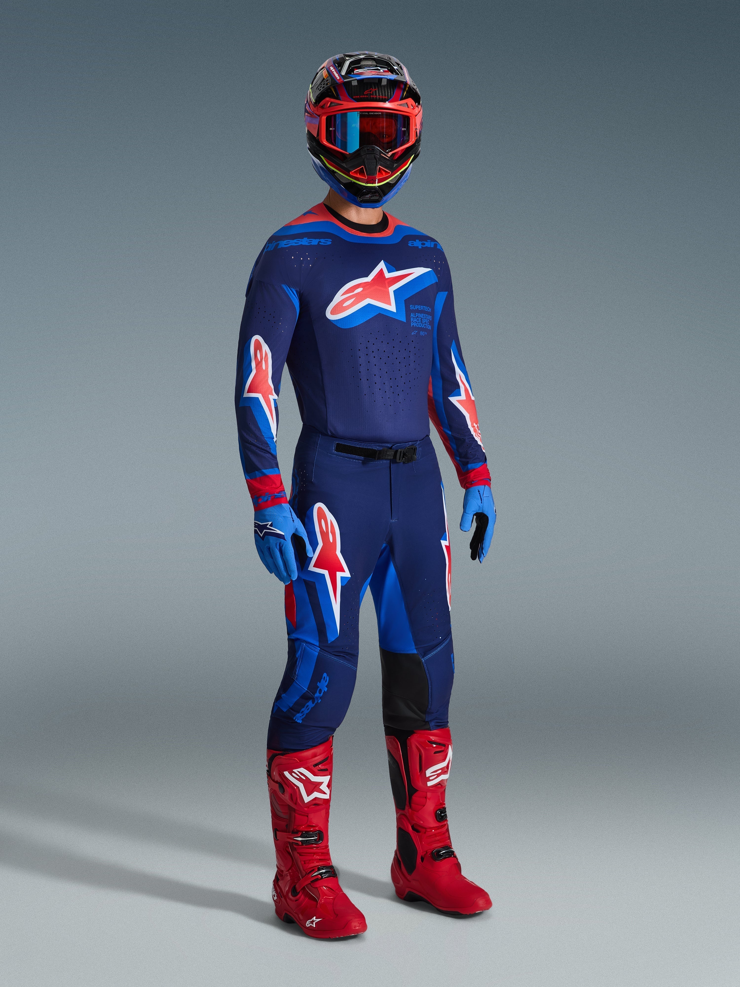 Supertech Vista - Dark Navy MX Pants | Alpinestars®