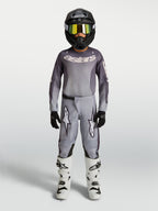 Pantalones Alpinestars Fluid Amber Juvenil, motocross off-road, juvenil, grises y arena, textil 600D, con equipo a juego