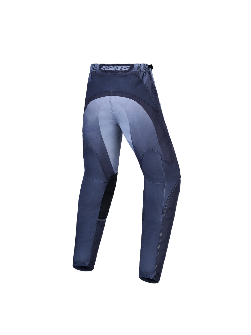 Alpinestars Fluid Amber, pantalones de motocross para niños, gris y lila, con asiento reforzado y ajuste 3D