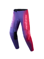 Alpinestars Stella Fluid Kepler, pantalones de motocross para mujer, degradado morado y rojo, diseño todoterreno