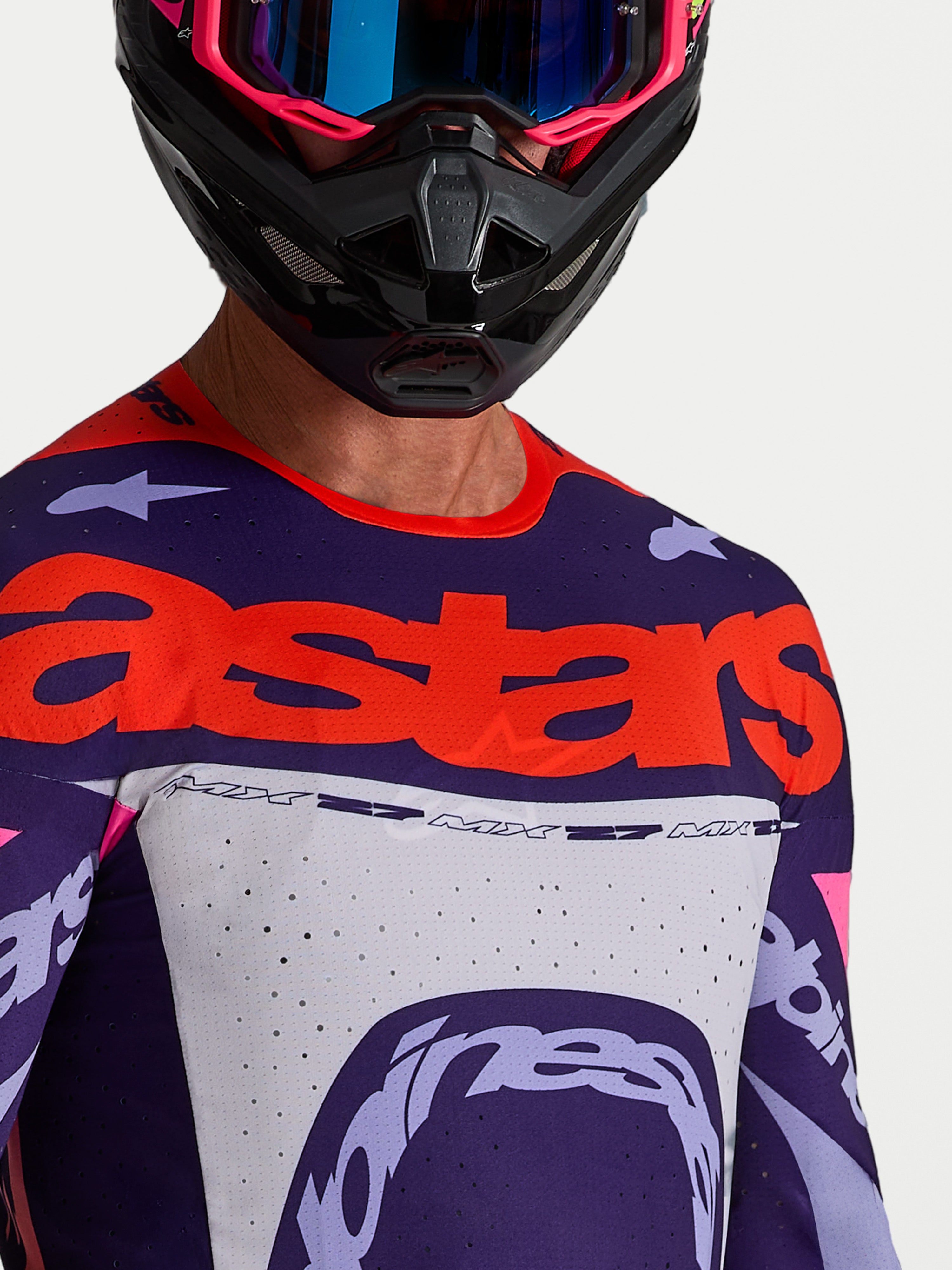 2027 Supertech Dyna - Purple MX Jersey | Alpinestars®