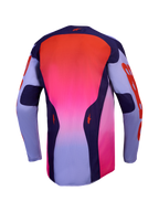 Alpinestars 2027 Racer Air Hunt Jersey, Purple and Red gradient, ventilated motocross jersey with breathable mesh.