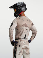 Alpinestars Jersey Racer Lone, jersey de motocross hombre, camuflaje desierto y negro, polifabricado con ajuste de carrera