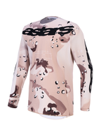 Alpinestars Racer Lone, jersey de motocross para hombre, camuflaje desierto y negro, polifabricado que absorbe la humedad