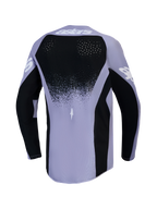 Alpinestars Stella Techstar Swan, jersey de motocross para mujer, violeta claro y negro, con ventilación láser trasera