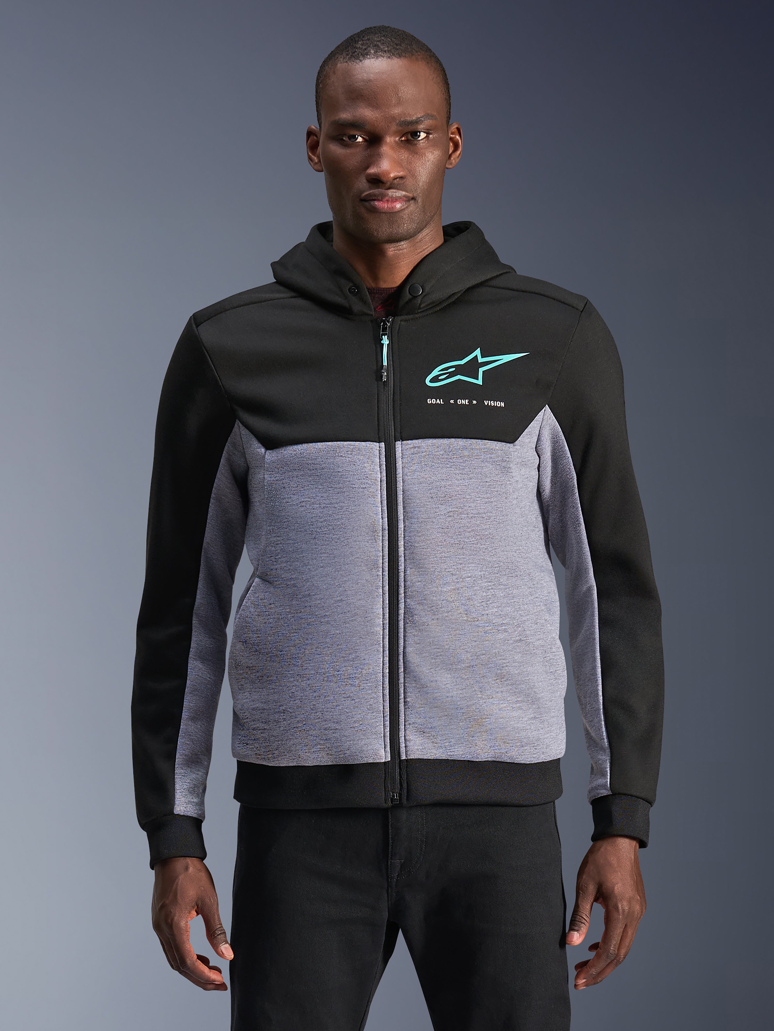 Chrome V2 Sport - Gray Motorcycle Jacket | Alpinestars®