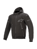 Sudadera Alpinestars Sektor Tech V2, chaqueta de moto urbana para hombre, negra, certificada CE y resistente al viento
