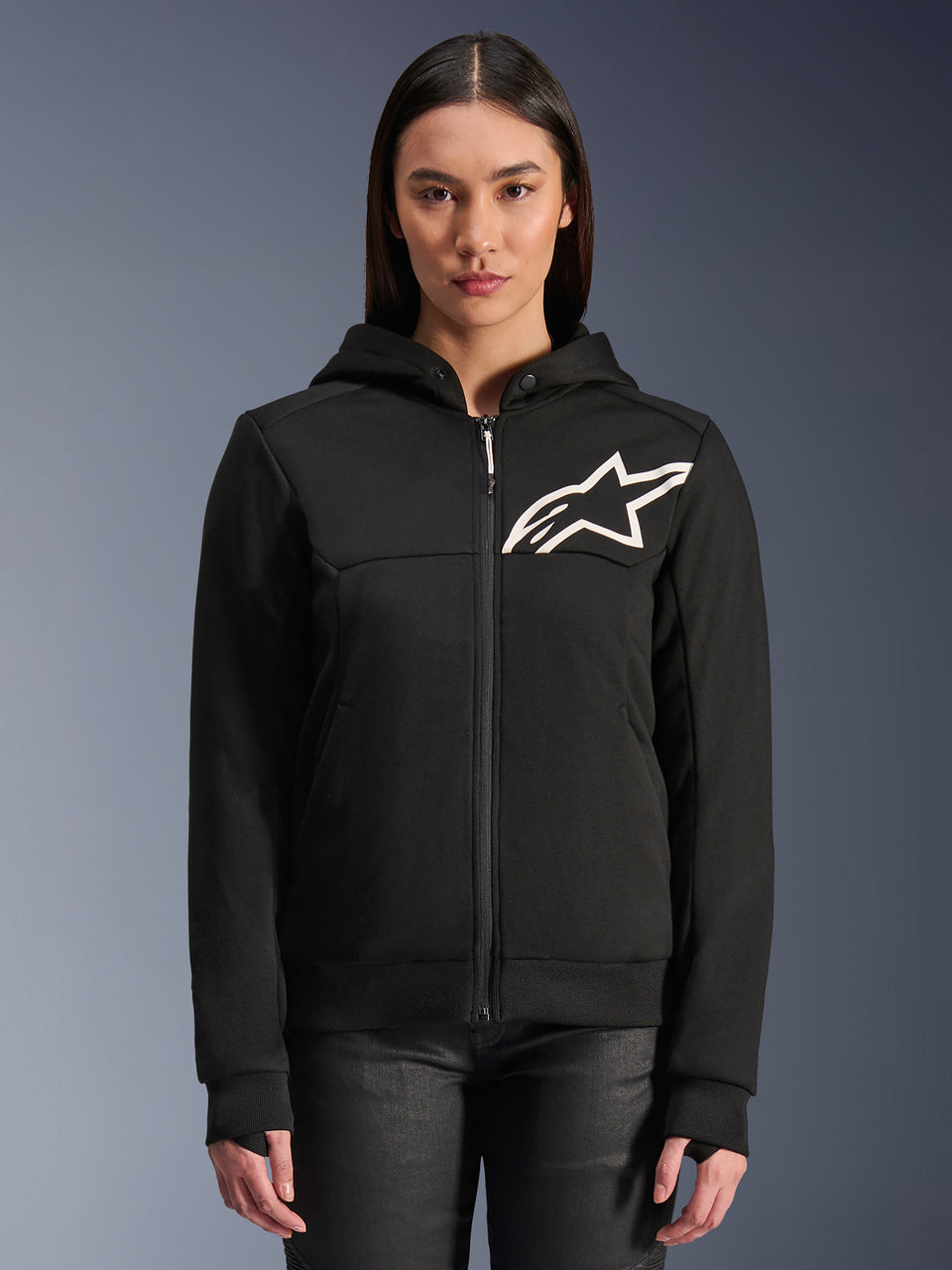 Sudadera Con Capucha Stella Chrome V2 Sport Para Mujer