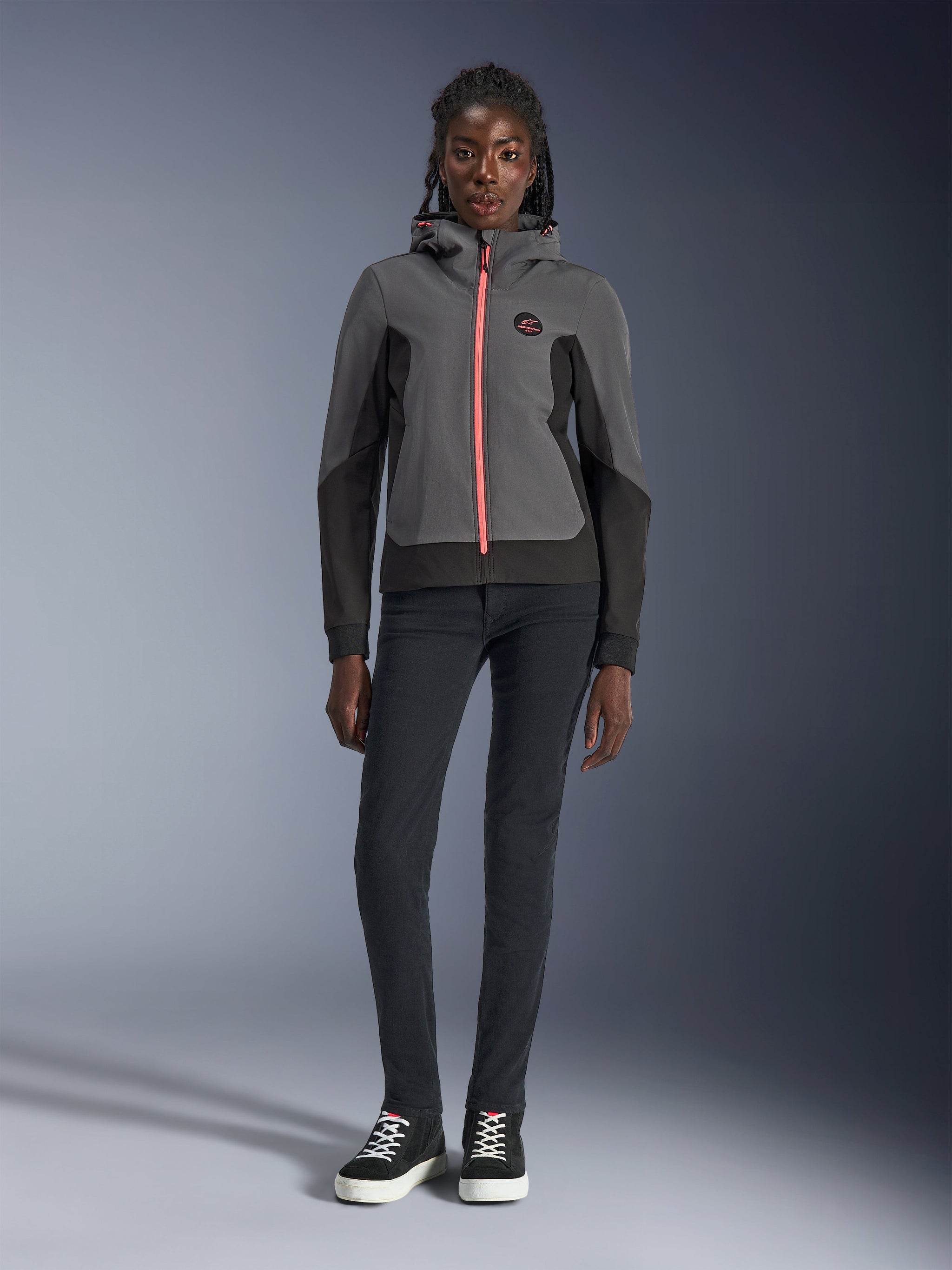 Sudadera Con Capucha Stella Radium Tech Para Mujer