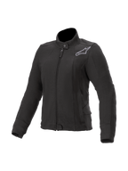 Alpinestars forro polar Banshee, chaqueta de moto urbana para mujer, negra, protección Nucleon Flex Plus y Kevlar