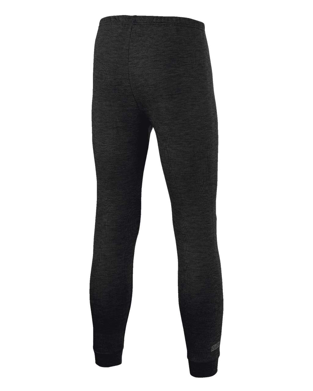 Alpinestars Race V3 Bottom, pantalones de capa base para automovilismo, negros, prenda interior de largo completo con tejido texturizado Lenzing FR resistente al fuego, piernas entalladas con puños en los tobillos, vista trasera
