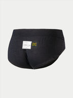 Alpinestars Stella TECH ZX Briefs, ropa interior de carreras para mujer, negro, con una etiqueta de homologación FIA blanca en la parte trasera, capa base ignífuga para automovilismo