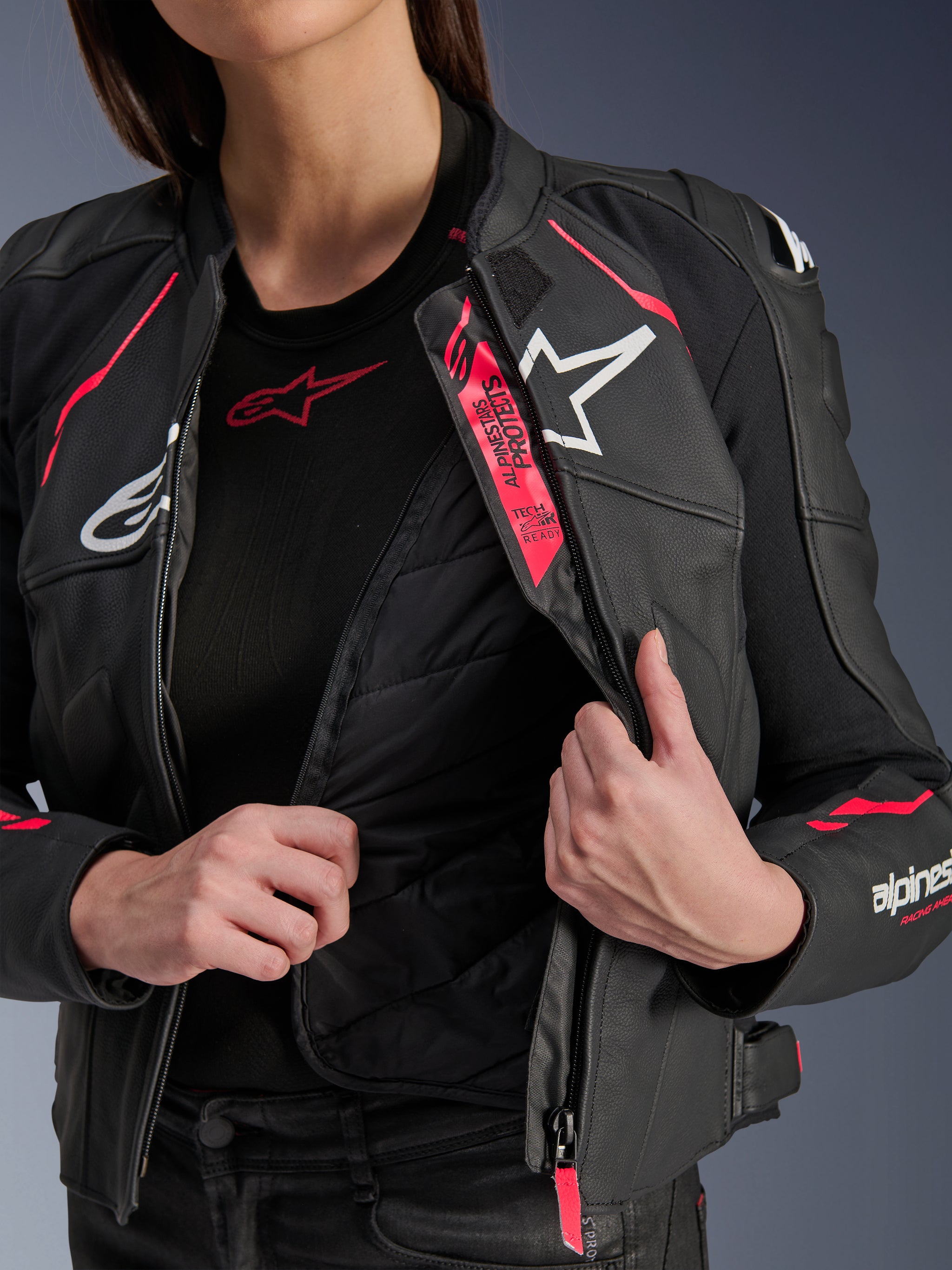 Chaqueta De Cuero Stella Dusk Para Mujer