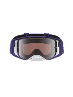 Alpinestars Supertech Atrox, gafas de motocross azules y blancas, lente plateada espejada, óptica de carreras de alta gama