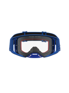 Alpinestars Supertech Vesta, gafas de motocross, azul y blanco, lente transparente, gestión de humedad y flujo de aire