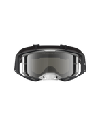Alpinestars Vision 8 Amber Mirror, gafas de motocross, montura A-FLEX negra y plateada, lente de espejo