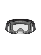 Alpinestars Vision 8 Amber, gafas de motocross y off-road, negras y plateadas, montura A-FLEX flexible con lente transparente de alto impacto