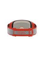 Alpinestars Vision 5 Rora, gafas de motocross con correa naranja y plateada, lema 'One Goal. One Vision.' y espuma acolchada