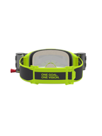 Gafas Vision 5 Rora Roll Off de Alpinestars, para motocross, amarillas fluo y negras, con sistema roll off y correa con eslogan
