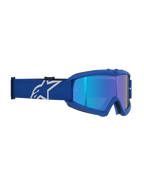 Alpinestars Vision Vesta juvenil, gafas de motocross, azul y blanco, lente azul espejada, certificadas CE