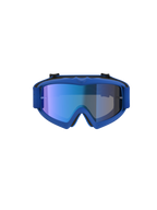 Alpinestars Vision Vesta Juvenil, gafas de motocross, azul blithe, lentes espejadas azules con tratamiento anti-vaho.