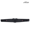 Alpinestars Sequence Kidney Belt, off-road and enduro motorcycle kidney belt, black, featuring a flexible TPR cell structure and perforated waist straps for enhanced ventilation