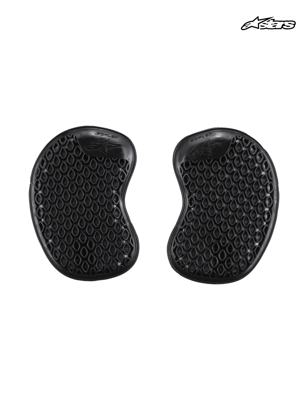 Protectores de cadera Bioflex Alpinestars, protectores de cadera para moto, negros, diseño delgado y ligero con estructura celular ventilada