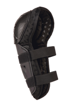Alpinestars Bionic Action Kickstart Knee Guard, protector de rodilla y espinilla de motocross para jóvenes, negro, con un diseño de carcasa protectora articulada, cierres de doble correa elástica y acolchado de malla transpirable, diseñado para jóvenes pilotos.