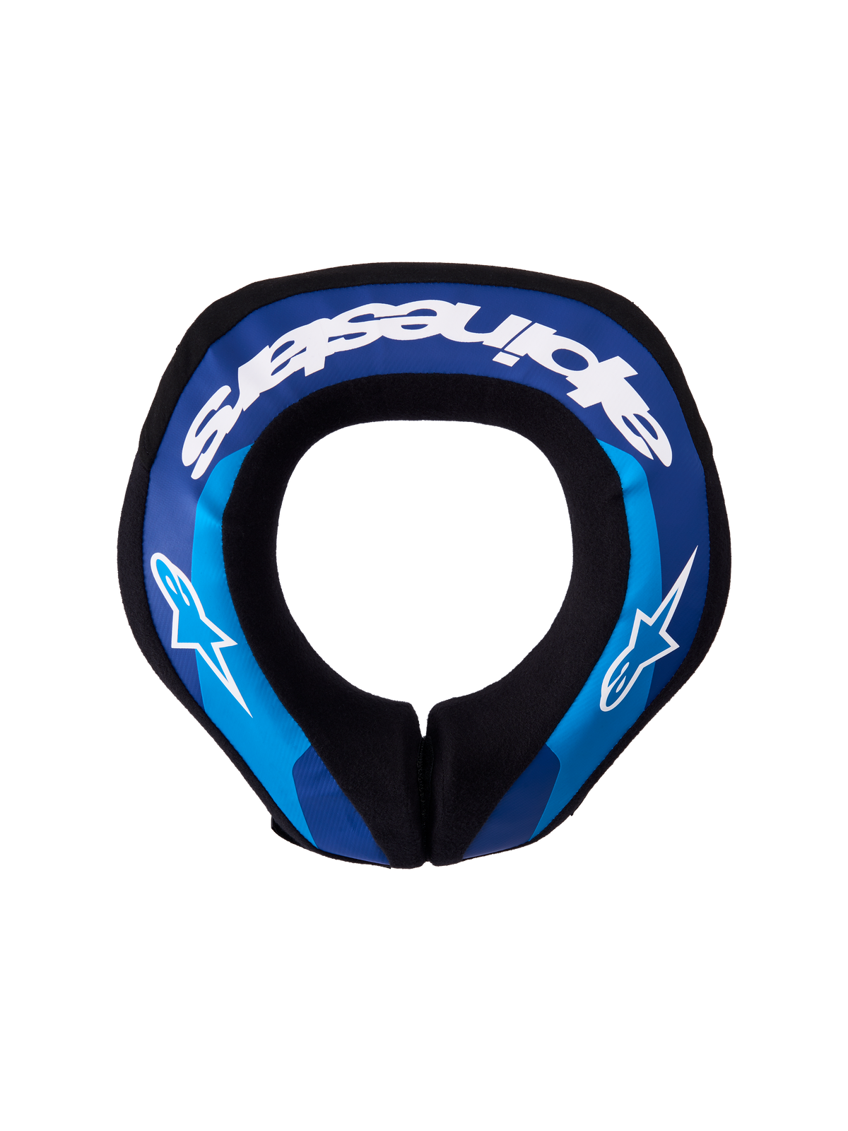 Alpinestars Protector de Cuello Sequence Juvenil, equipo de protección para motocross y off-road, azul y blanco, núcleo de doble densidad, diseño ergonómico para niños
