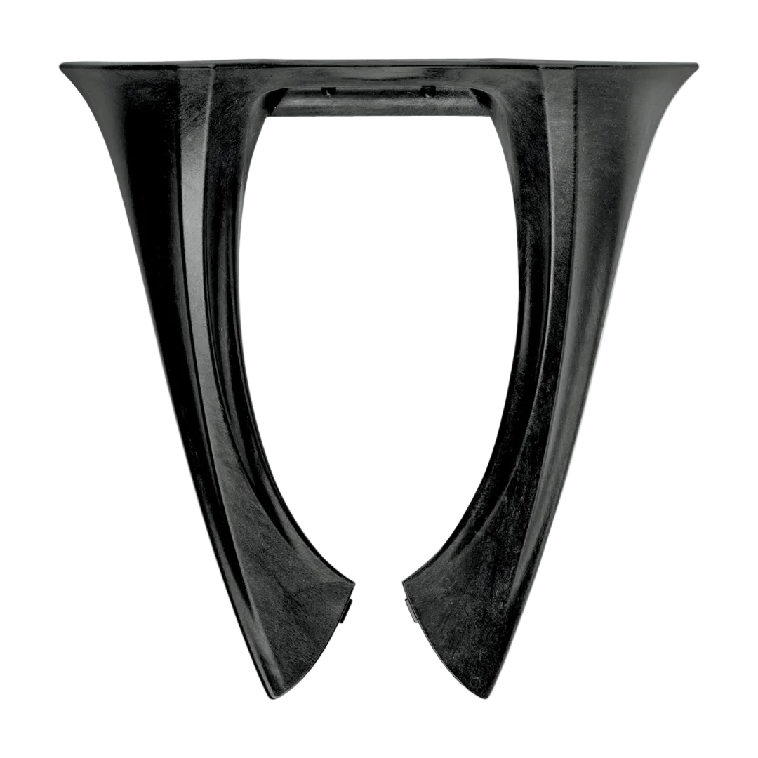 Alpinestars Protector De Cuello BNS Tech Carbon, protector de cuello para motocross y off-road, unisex, negro, compuesto de polímero de carbono de alto rendimiento, vista superior del diseño ergonómico para protección ligera contra impactos