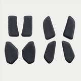 Juego de almohadillas blandas Alpinestars BNS, negro, kit de recambio de ocho piezas para sistemas de soporte cervical BNS, insertos de espuma con forma ergonómica para ciclismo de montaña (MTB) y conducción off-road