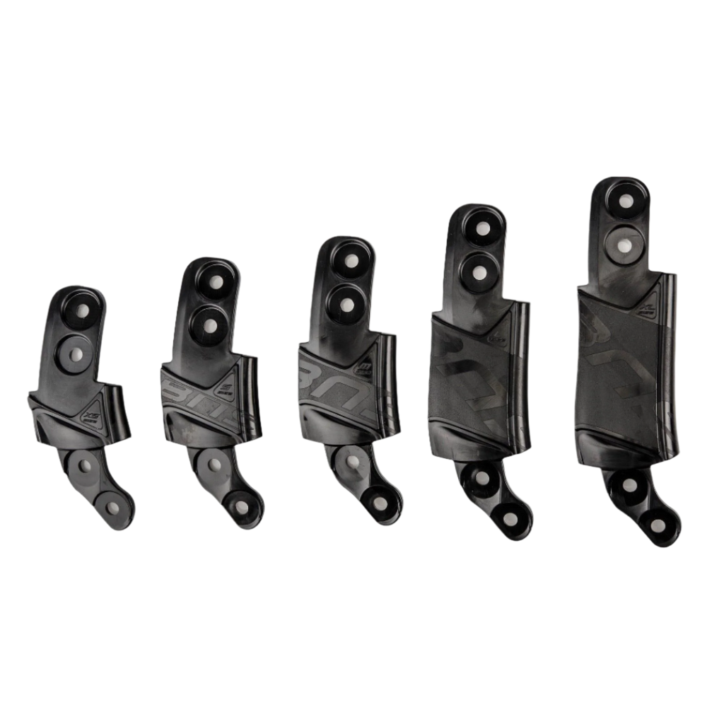 Alpinestars Kit de Adaptadores de Talla BNS, accesorio para el Bionic Neck Support, negro, cinco componentes de plástico de diferentes alturas para un ajuste preciso del protector, piezas de ajuste modular para protección off-road