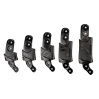 Alpinestars Kit de Adaptadores de Talla BNS, accesorio para el Bionic Neck Support, negro, cinco componentes de plástico de diferentes alturas para un ajuste preciso del protector, piezas de ajuste modular para protección off-road