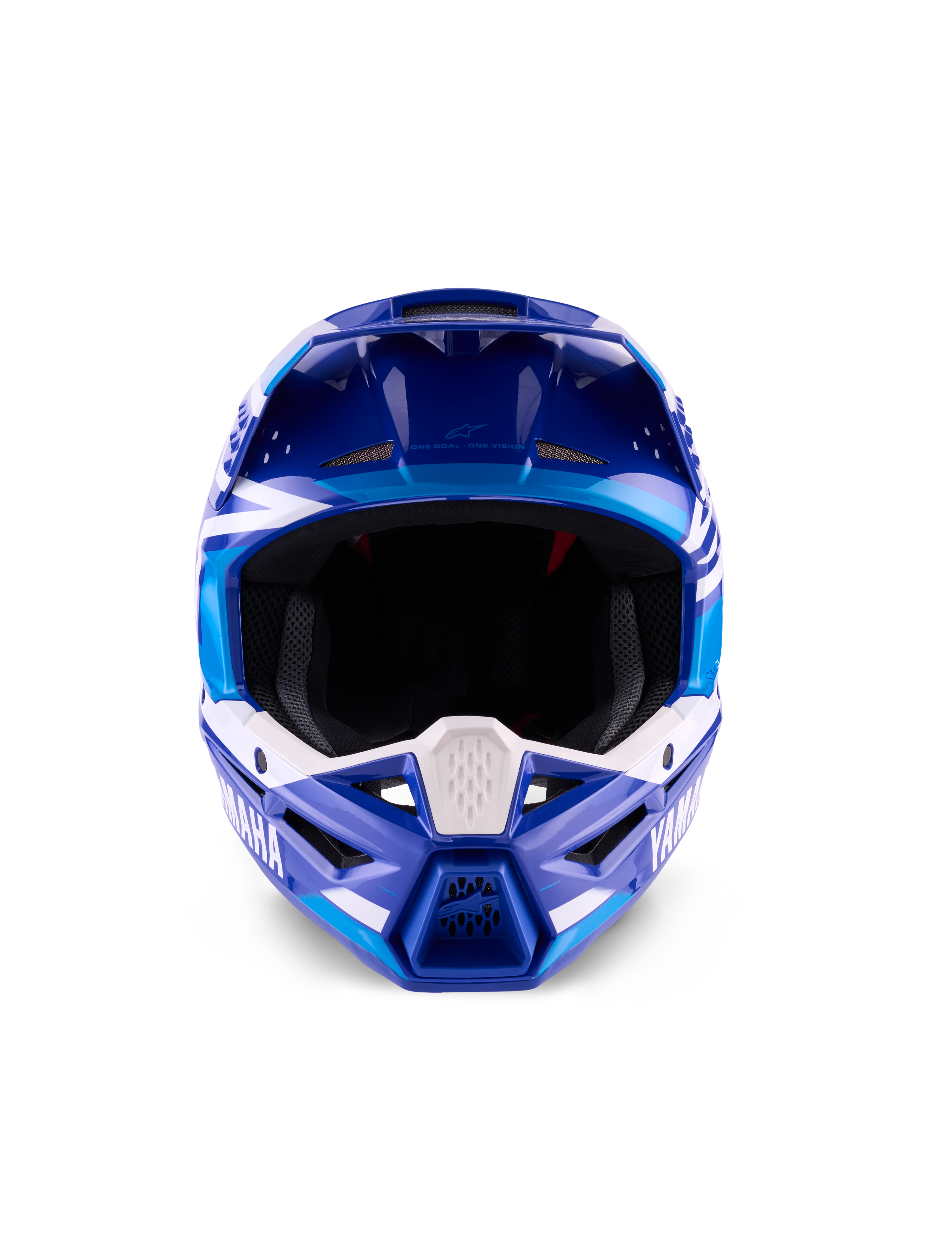 Yamaha S-M3 - Blue MX Helmet