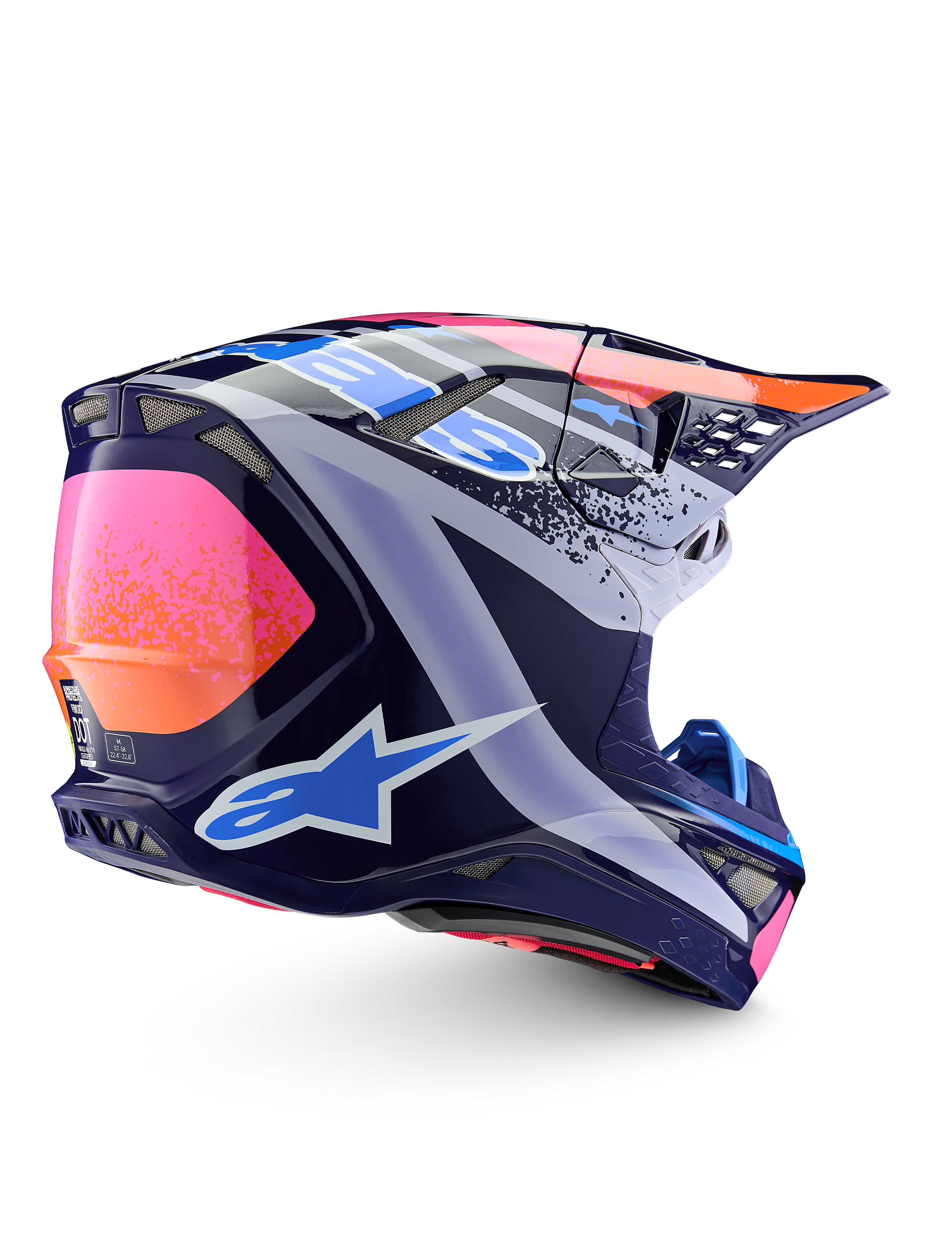 Casco ECE 22.06 Supertech M10 Records Edición Limitada