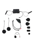 Alpinestars Sistema De Comunicación A-Connect, accesorios para casco de moto con unidad de control, altavoces, micrófono y cables, negro