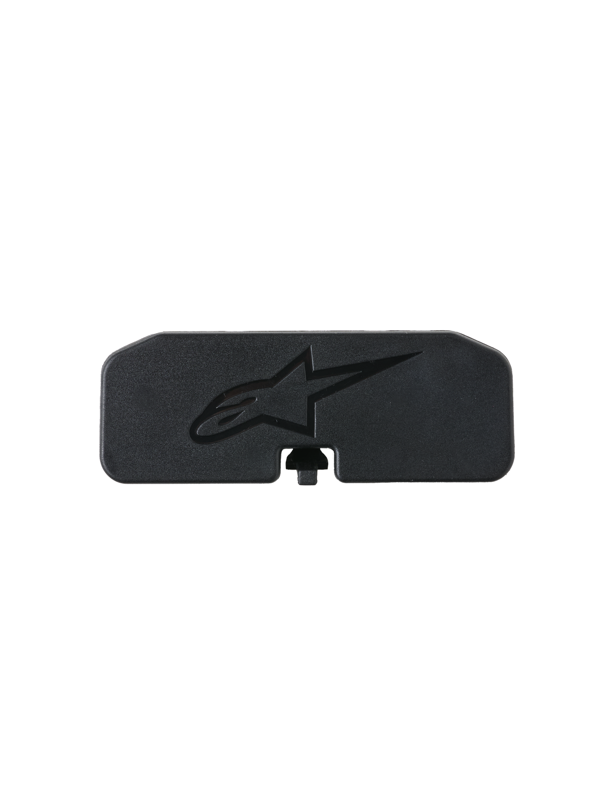 Cubierta trasera para sistema de comunicación Alpinestars S-R7, repuesto de casco de moto de policarbonato, negra con logotipo Astar grabado