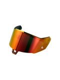 Alpinestars Supertech R10/R7 Absolute Vision Shield Gen2.1-R, Mirror Red, polycarbonate motorcycle helmet visor replacement part with optical filtering layer