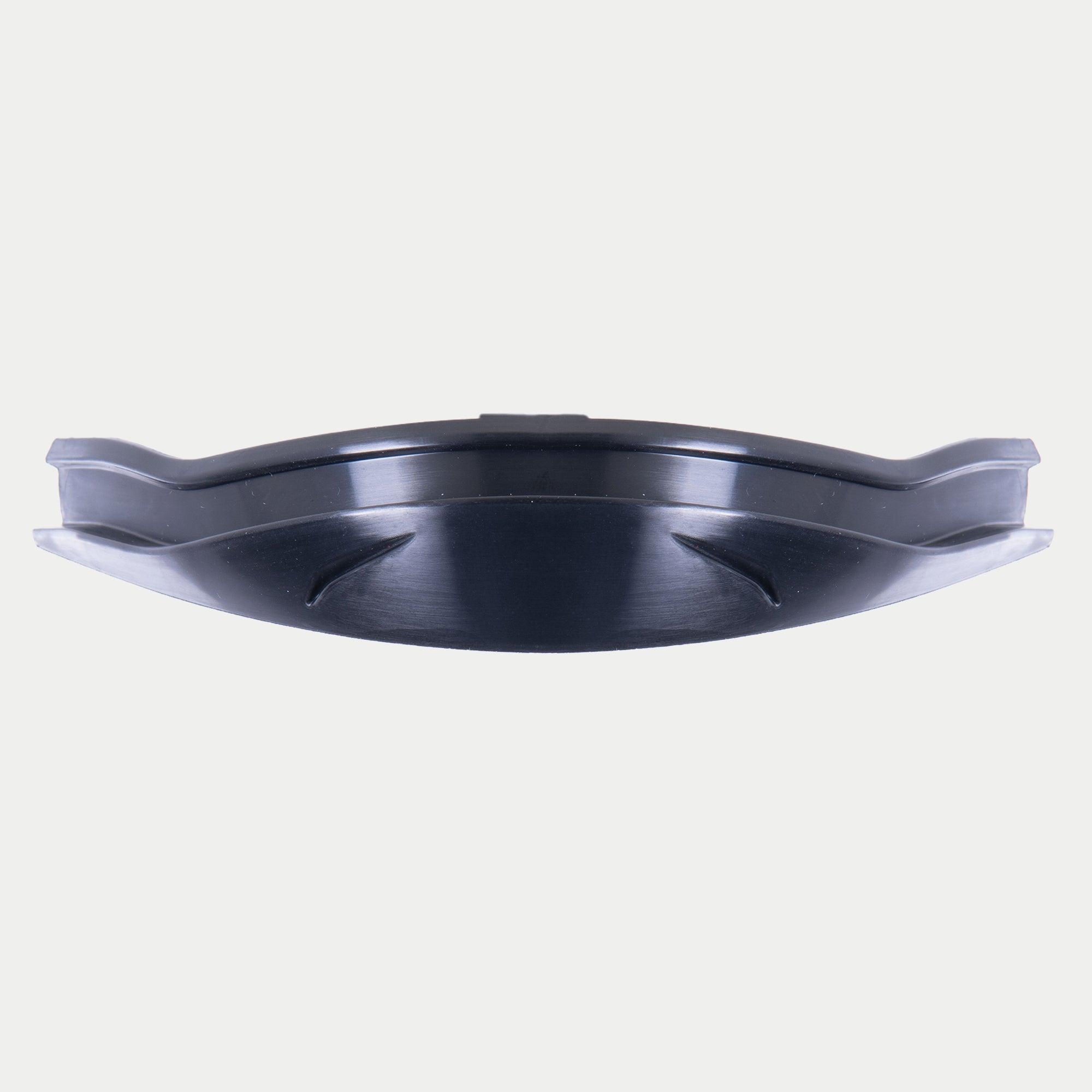 Alpinestars Supertech R10 Wind Deflector, accesorio para casco de motocicleta, negro, diseño de plástico curvado y estilizado con crestas aerodinámicas integradas, pieza de repuesto oficial para cascos S-R10