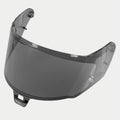 Alpinestars Supertech R10 AFHS-01 Shield, accesorio para casco, ahumado oscuro, pantalla de repuesto curvada con tinte oscuro transparente, revestimiento antirrayas y herrajes de montaje para conducción diurna