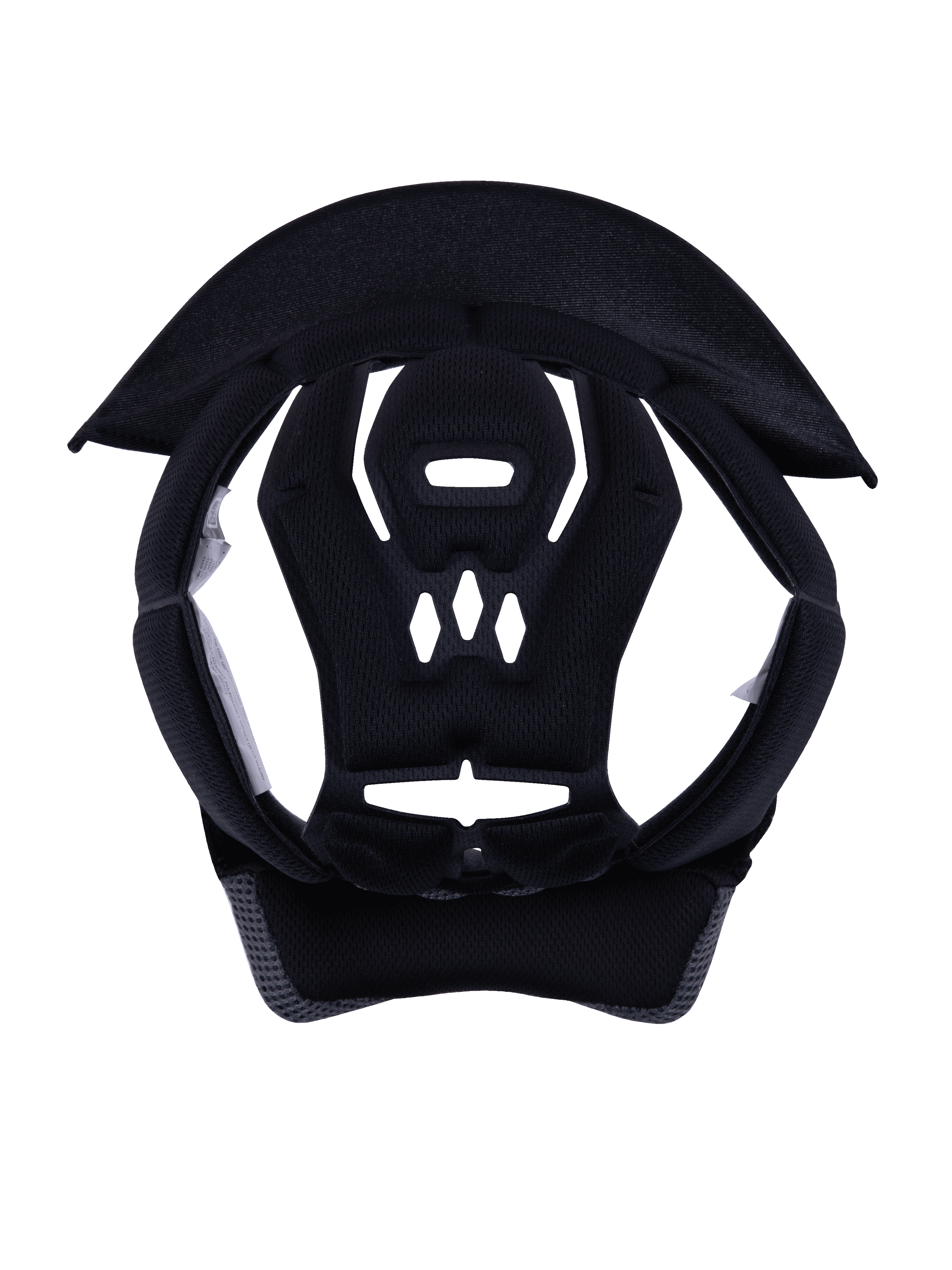 Alpinestars S-M3 Youth Crown Pad, accesorio para casco, gris, forro interior de repuesto con acolchado de malla texturizada, forma ovalada con recortes de ventilación geométricos para mayor transpirabilidad, diseñado para cascos de motocross SM3 Youth