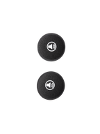 Alpinestars S-M7 Ear Pads Set, accesorios para cascos de motocross, almohadillas circulares de espuma negra con iconos de altavoz blancos, acolchado interior de repuesto para mejorar la comodidad y el ajuste en cascos S-M7