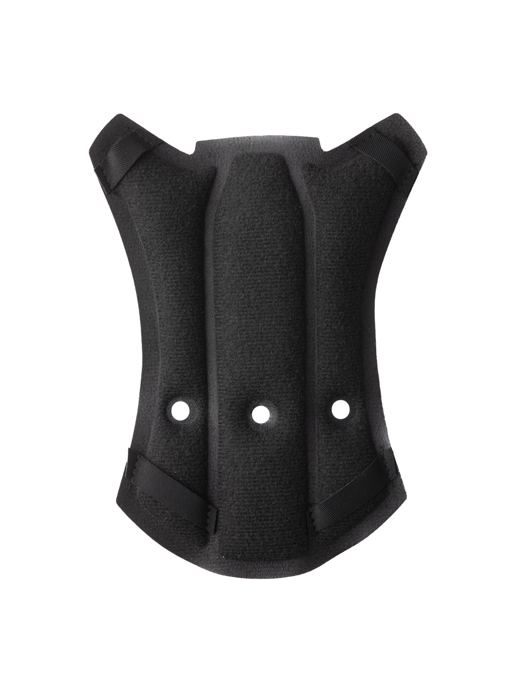 Alpinestars S-M7 Top Pad, accesorio para casco, negro, diseño acolchado contorneado con tres orificios de ventilación y correas de fijación en las esquinas, tejido sintético para mayor comodidad en cascos de motocross