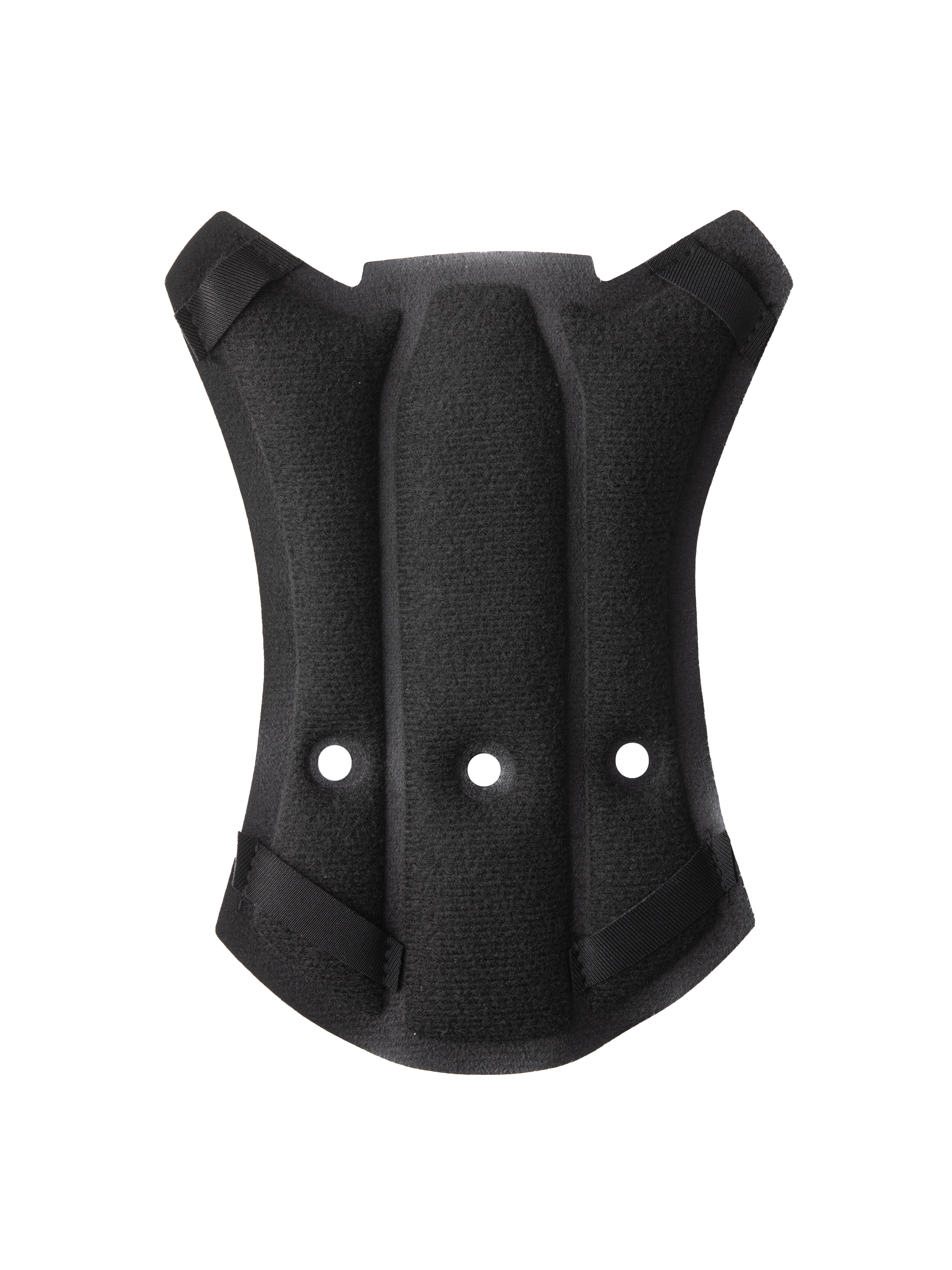 Alpinestars S-M7 Top Pad, accesorio para casco, negro, diseño acolchado contorneado con tres orificios de ventilación y correas de fijación en las esquinas, tejido sintético para mayor comodidad en cascos de motocross
