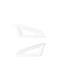 Alpinestars S-M3 Top Vent Sides, accesorios de ventilación para casco, blancas, par de piezas de repuesto aerodinámicas con recortes triangulares, construcción en plástico de alta resistencia a los impactos