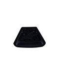 Alpinestars S-M7 Ventilación de Mentonera, accesorio para casco, negro, componente plástico triangular con orificios de ventilación perforados y logo de estrella central en relieve, pieza de repuesto original para sistemas de flujo de aire de cascos de motocross