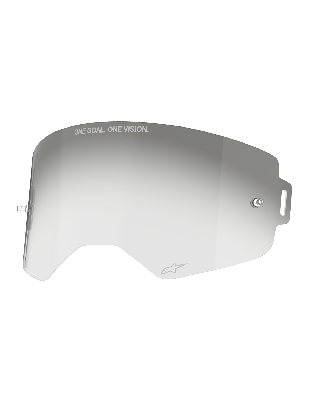 Alpinestars Lente fotocromática Supertech, repuesto gris para gafas de motocross con tecnología Absolute Vision, tratamiento antivaho y postes para tear-off