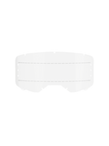Alpinestars Vision 8-5-3 Roll Off Film, transparente, lente de repuesto de policarbonato para gafas de motocross, con líneas de deslizamiento de silicona discontinuas y sistema de bloqueo de siete orificios, accesorio duradero para carreras off-road