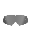 Alpinestars Vision Youth Mirror Lens, Goggle Accessory, Mirror Silver, reflective gray polycarbonate replacement lens with integrated tear-off posts and attachment notches, designed for youth motocross goggles